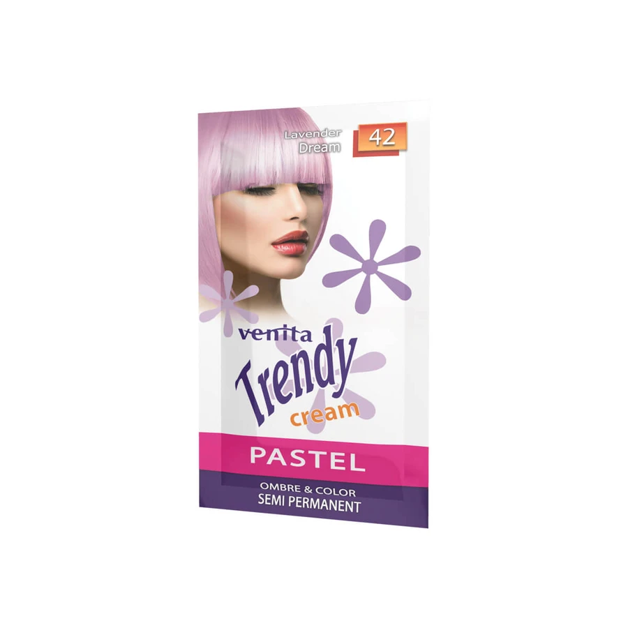 Venita Trendy Crema Colorante 42 Sueño de Lavanda, 35ml