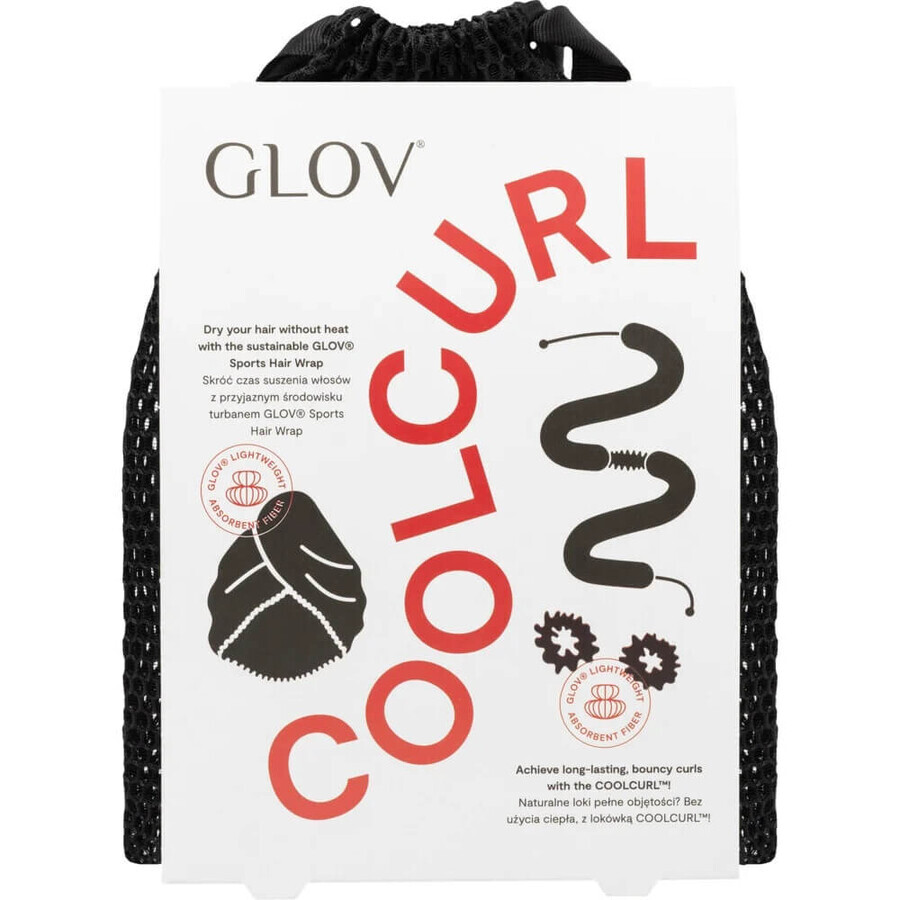 Glov CoolCurl Innovative hair curling set + hair turban