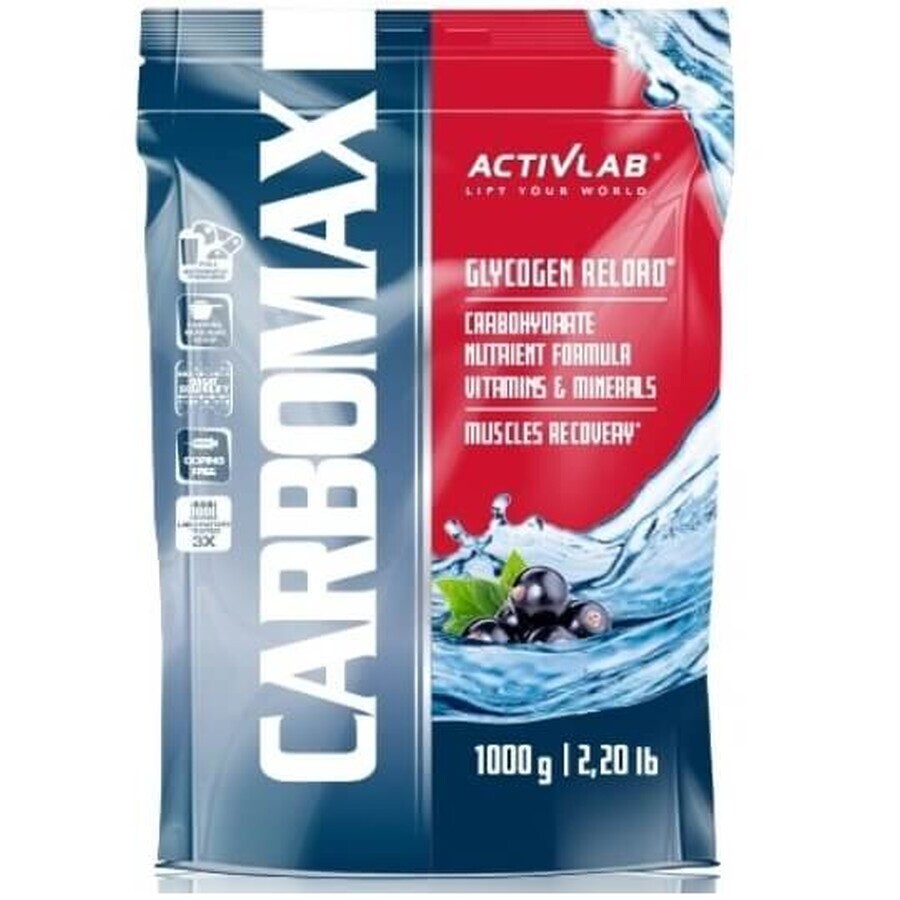 CarboMax Energy Power Dynamic Schwarze Johannisbeere, 1000g