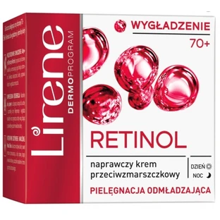 Lirene Pielgnacja Odmadzajca 70+ Krem odywczy przeciwzmarszczowy 50 ml.