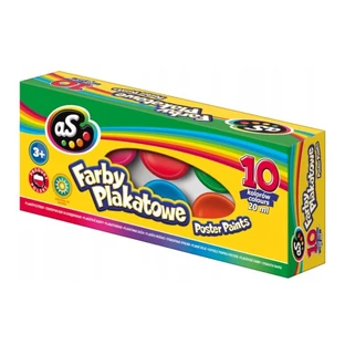 Nadeln, Postermalfarben, 10 Farben