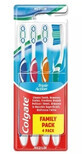 Brosse &#224; dents Colgate Triple Action, moyenne, 4 pi&#232;ces