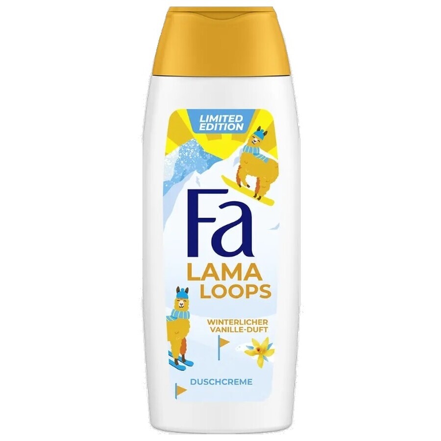 Fa, Winter Llama Loops, shower gel, 250ml