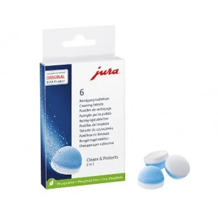 Jura Espressomaschinen-Reinigungstabletten, 6 Stück