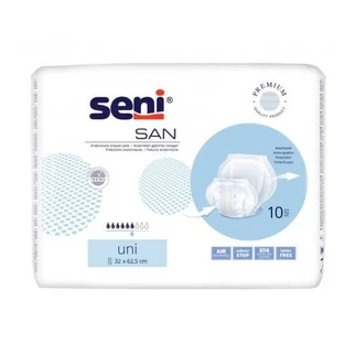 Seni San Uni pañales anatómicos, 10 uds - ¡Duraderos!