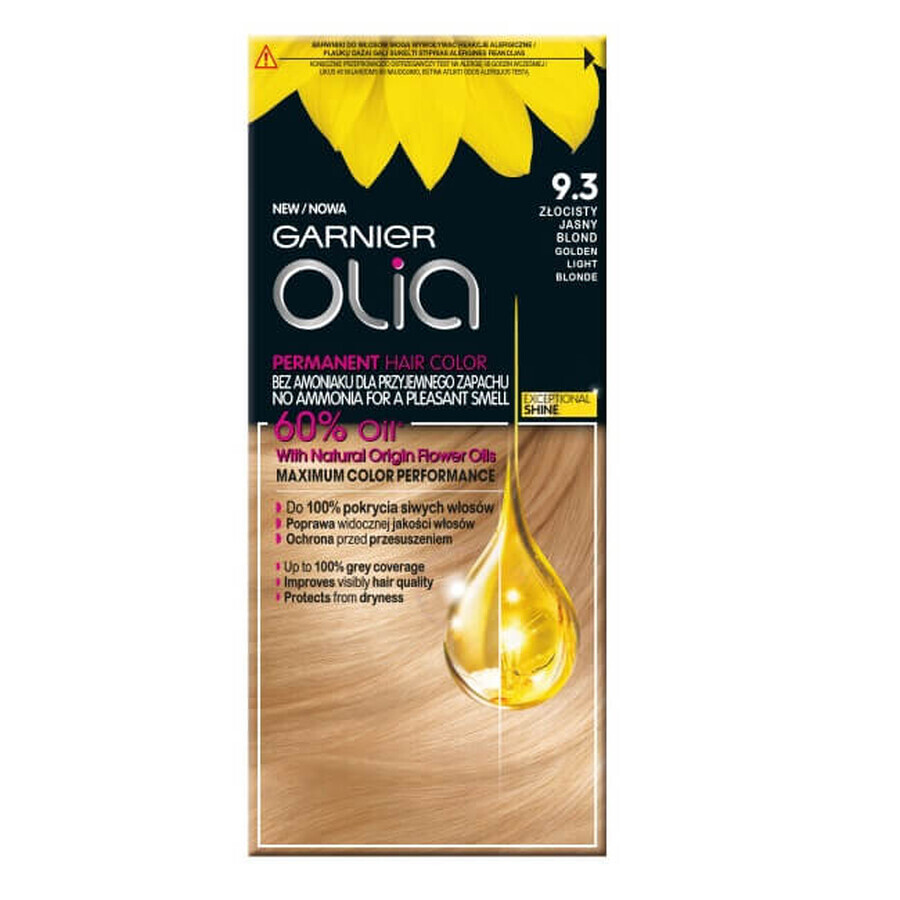 Garnier Olia Kleur 9.3 Licht Blond, 150g