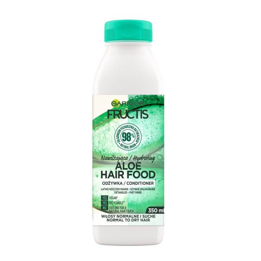 Garnier Fructis Aloe Hair Conditioner with food wax, 350ml
