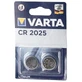 Varta, Lithium-Batterie CR2025, 2 Stück
