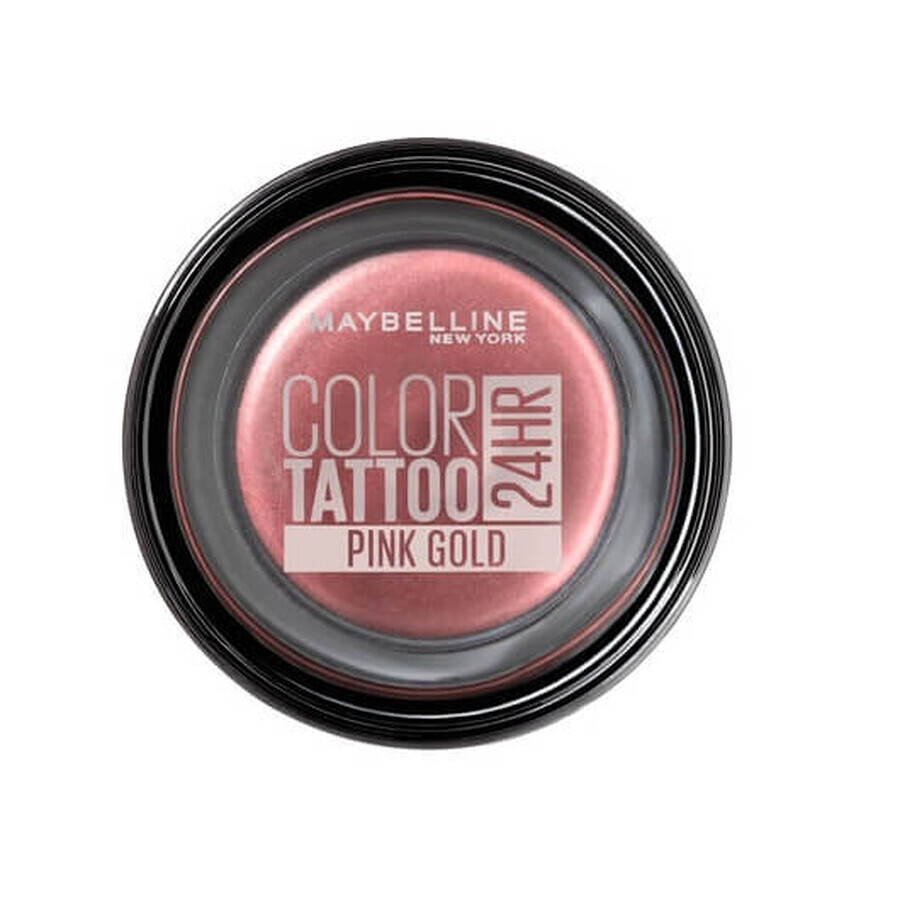 Shop Maybelline Colour Tattoo 24HR Creme-Lidschatten 65 Rosa Gold, 4g Maybelline Colour Tattoo 24HR Creme-Lidschatten 65 Rosa Gold, 4g