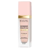 Eveline Wonder Match Lumi Brightening Foundation SPF 20, 25 Warm Nude, 30 ml