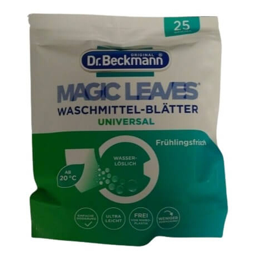 Dr. Beckmann, Magic Leaves, Laundry tissues, 25 pieces