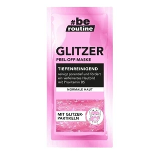 B.e. routine, Peel-Off, Gesichtsmaske mit Glitter, 12 ml