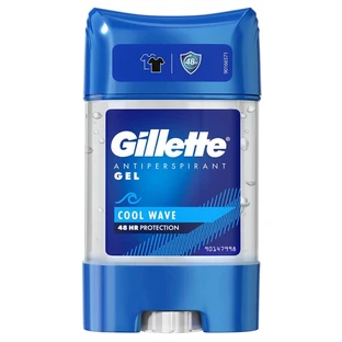 Gillette Cool Wave Antitranspirante en elu para hombre, 70 ml