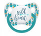 Canpol, Anatomic silicone pacifier Wild Nature 0-6m 23/285, turquoise, 1 piece - Long Life!