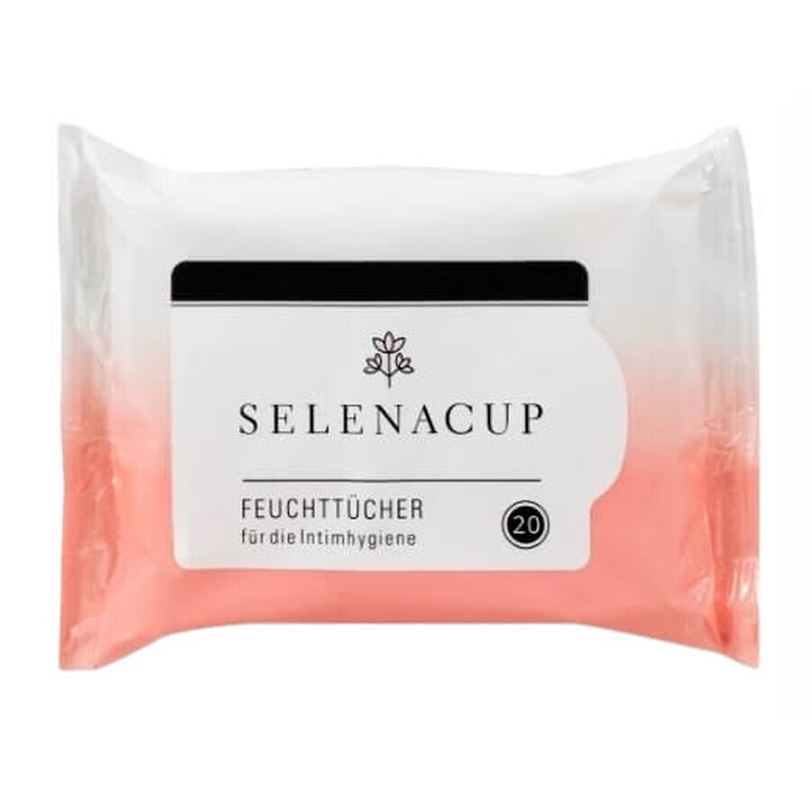 Winkel op Selenacup, vochtige doekjes, 20 stuks Selenacup, vochtige doekjes, 20 stuks