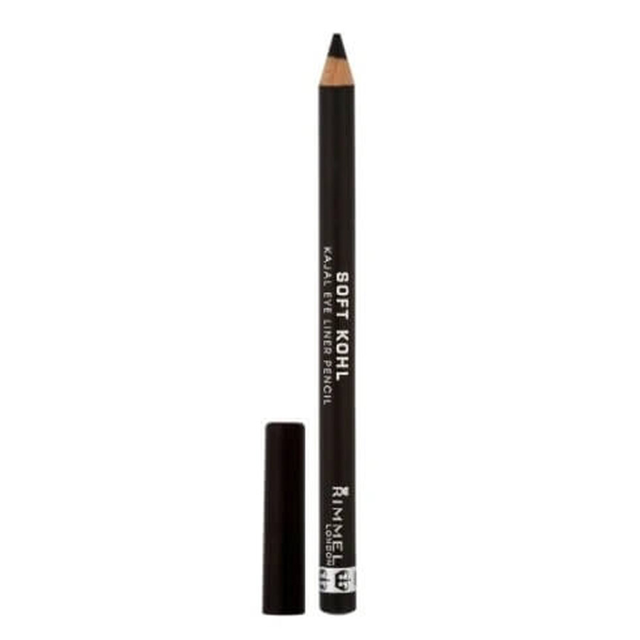 Boutique Rimmel Soft Kohl Kajal Kajal Eye Liner 061 Jet Black, 1.2g Rimmel Soft Kohl Kajal Kajal Eye Liner 061 Jet Black, 1.2g