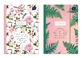 A4 folder with rubber band, Botanique