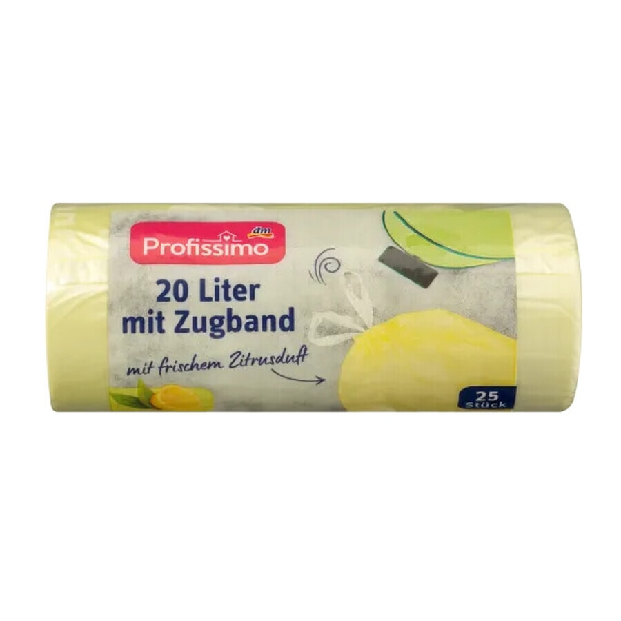 Buy Profissimo, Litter bags with lighter, citrus flavored, 20L, 25 pieces Profissimo, Litter bags with lighter, citrus flavored, 20L, 25 pieces