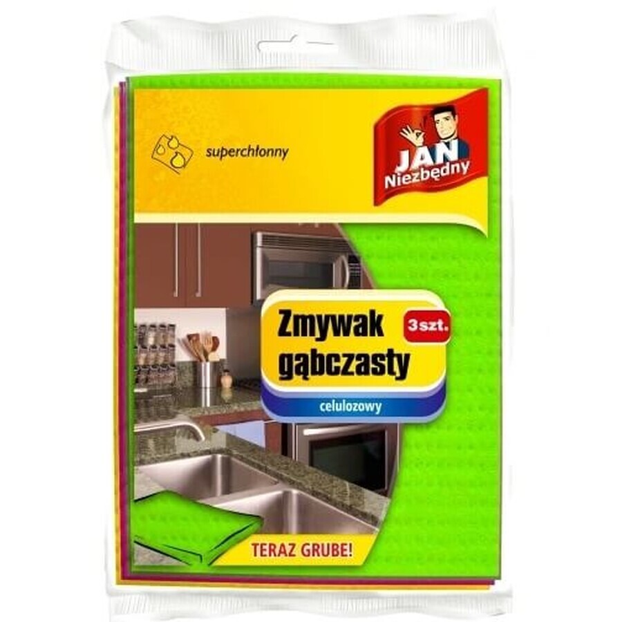Jan Niezbdny Gbczasty scrurer, 3 stuks