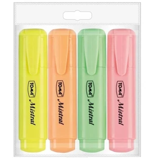 Toma, Mistral pencil eraser, 4 colors