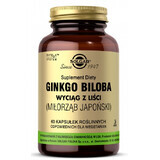 Solgar Ginkgo Biloba miorzb japonica 60 Kapseln