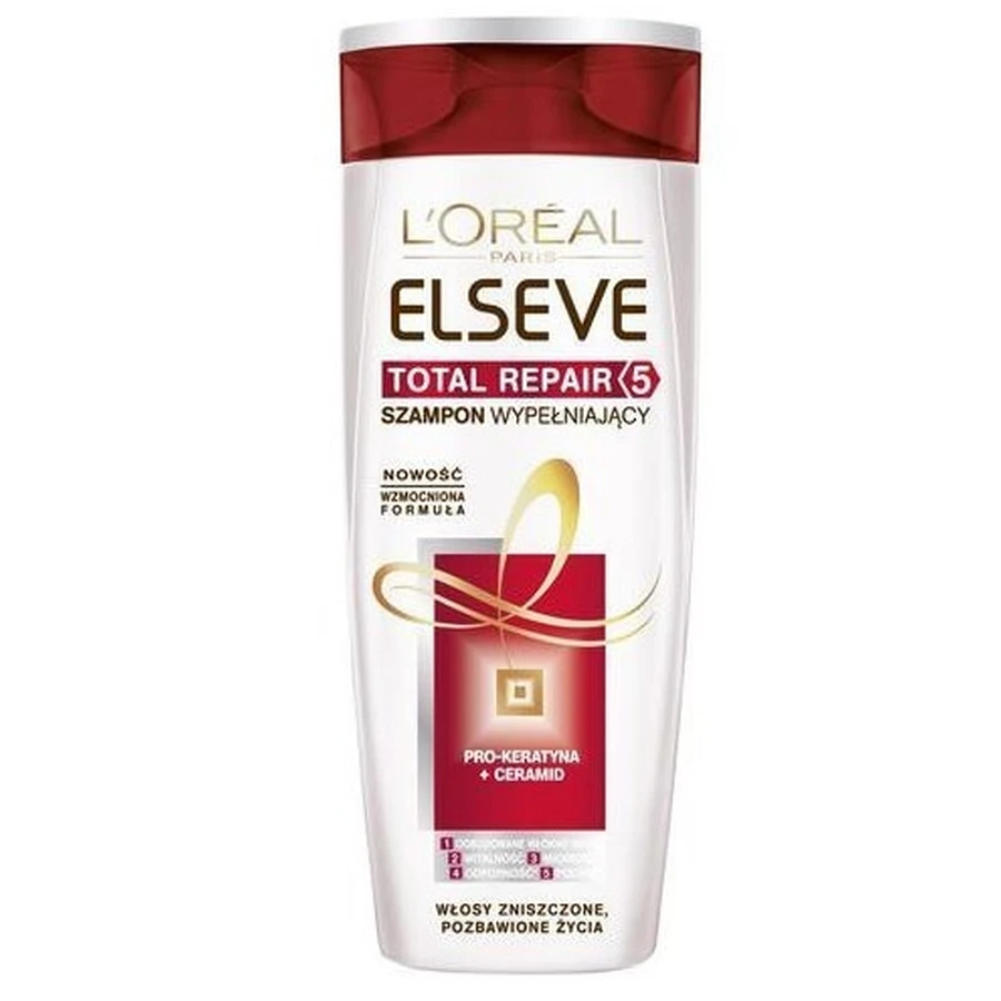 Elseve, Total Repair Shampoo, 400 ml