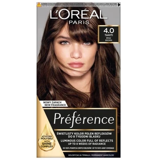 L'Oreal Paris Preference hair dye 4.0 Tahiti Brz
