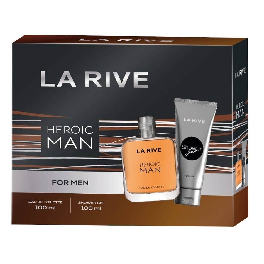 Comprar La Rive Set Heroic Man Eau de toilette 100ml + Eau de douche 100ml La Rive Set Heroic Man Eau de toilette 100ml + Eau de douche 100ml