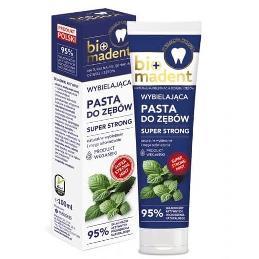Bio Madent Super Strong Whitening Zahnpasta 100 ml