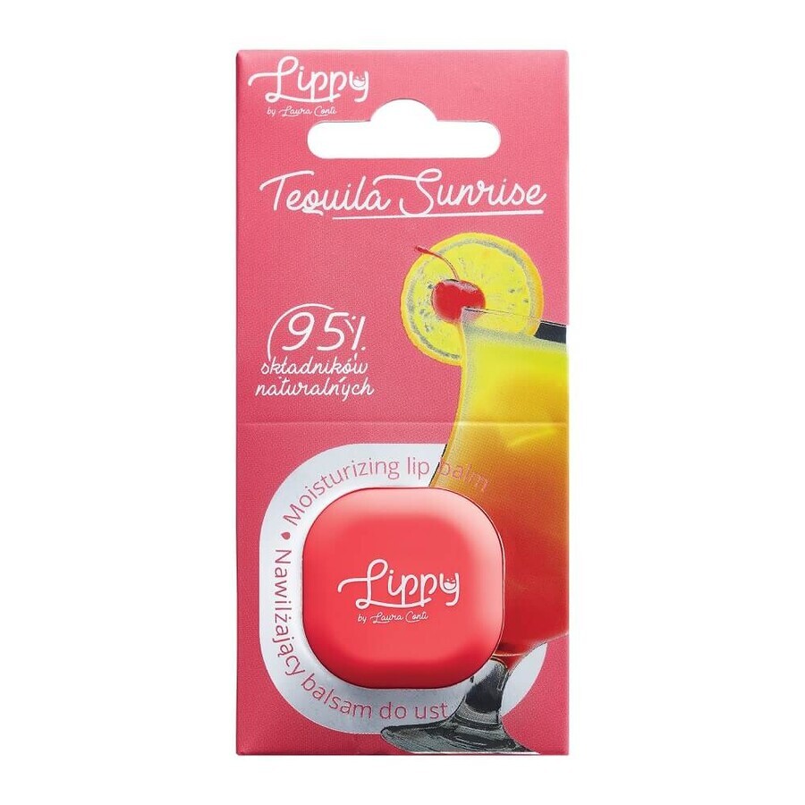 Laura Conti Lippy Lip Balm Tequila Sunrise, 6.2g