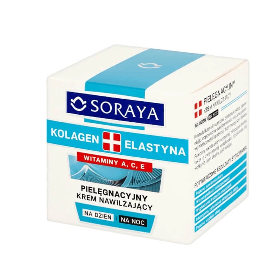 Soraya Anti-Wrinkle Collagen + Elastin Cream, 50 ml
