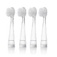 Brush-Baby Replacement pads for Wildones sonic toothbrush, 4 pieces