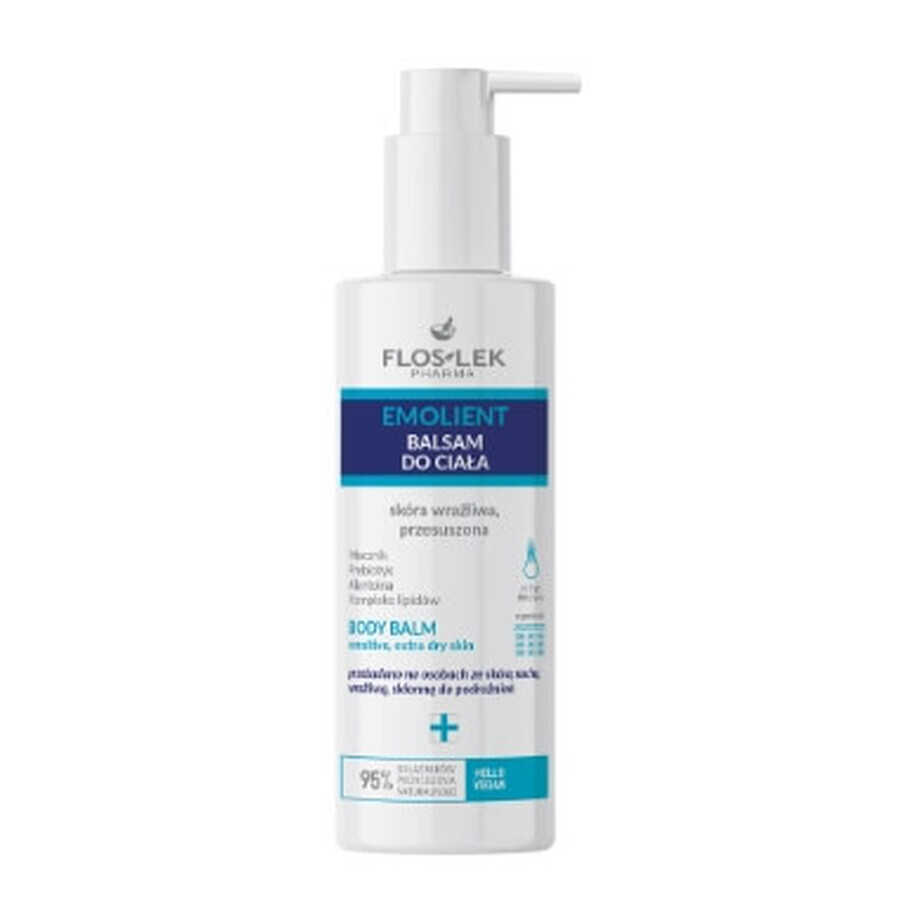 Flos-Lek Loción corporal emoliente para pieles secas y sensibles 175 ml
