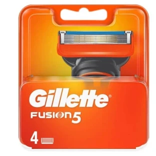 Gillette Fusion 5 razor cartridges, 4 pieces