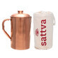 Caraffa liscia parlante in rame Sattva, 1250 ml