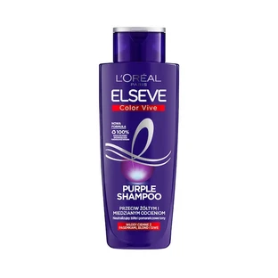 L'Oreal Paris Elseve Color-Vive Colour-Vive Violet Shampoo gegen stumpfe und kupferfarbene Töne, 200ml