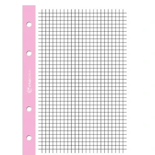 Interdruk, ring binder A4, white, 100 sheets