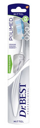 Dr.Best, Polimed, brosse &#224; dents pour les dents, moyenne, 1 pc