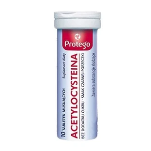 Protego Acetylcystein, 10 Brausetabletten
