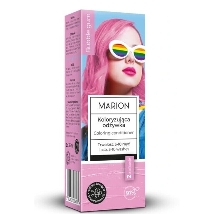 Marion Rinse-Off Colorant 5-10 my Bubble Gum, 2 x 35 ml