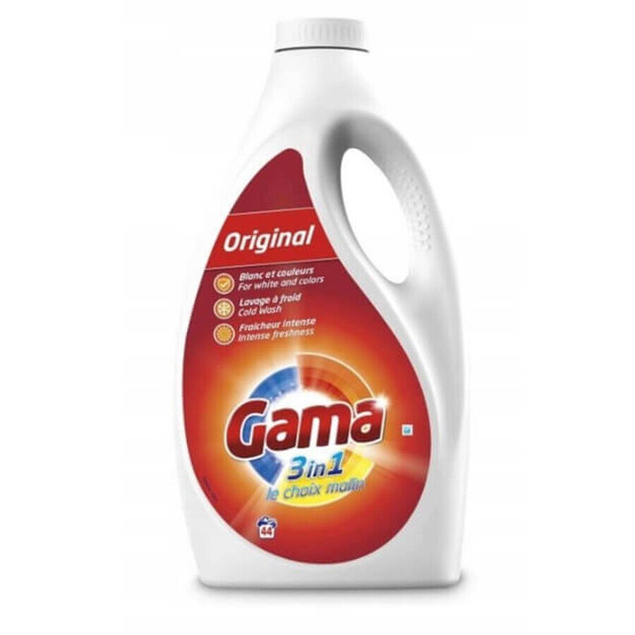 Original range, 3 in 1 detergent, 2.2 l