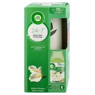 Air Wick, Ambientador Recargable, Flores Blancas, 250 ml