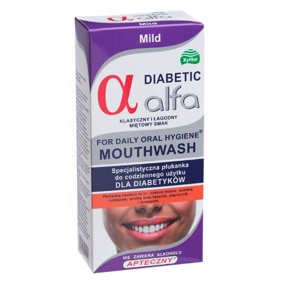 Cumpără Alfa Diabetic Mild Specialist apă de gură 200ml Alfa Diabetic Mild Specialist apă de gură 200ml