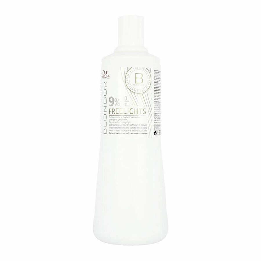 Comprar Wella Professionals Blondor Freelights 9% Emulsión Crema Oxidante, 1000ml Wella Professionals Blondor Freelights 9% Emulsión Crema Oxidante, 1000ml