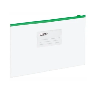 Clip-on envelope, green A5