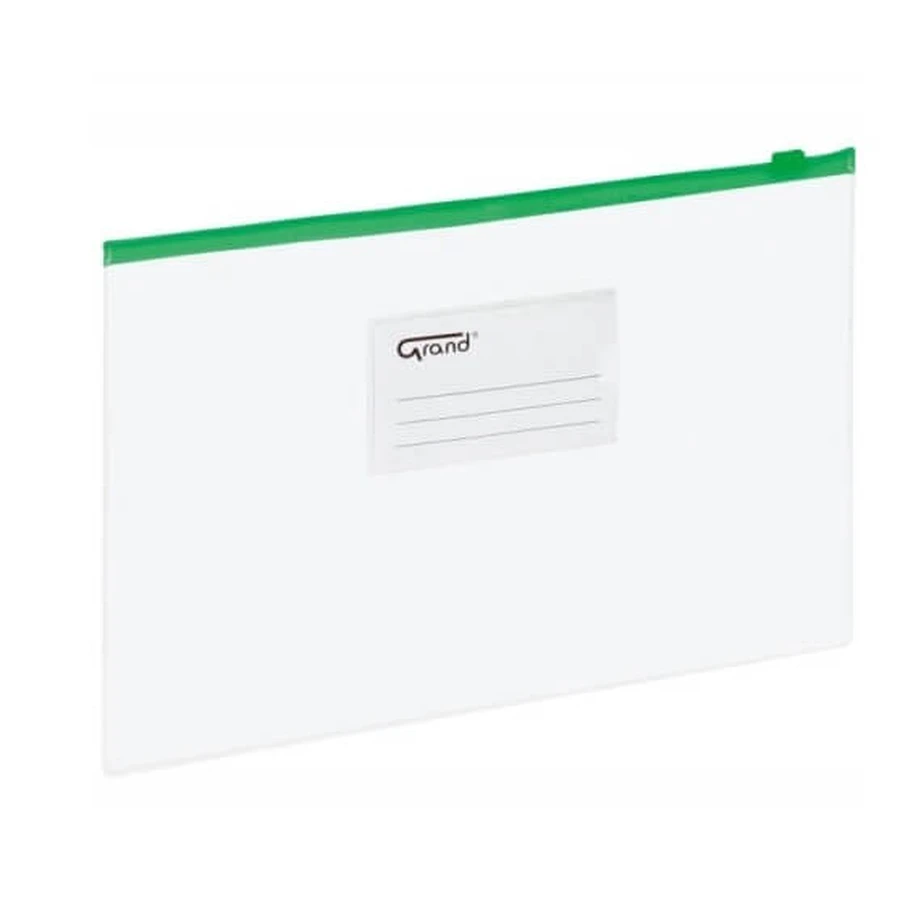 Clip-on envelope, green A5
