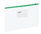 Clip-on envelope, green A5