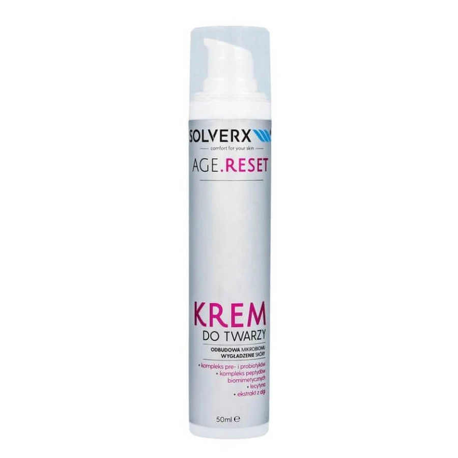 Solverx Age Reset Cremă de față netezitoare, 50ml