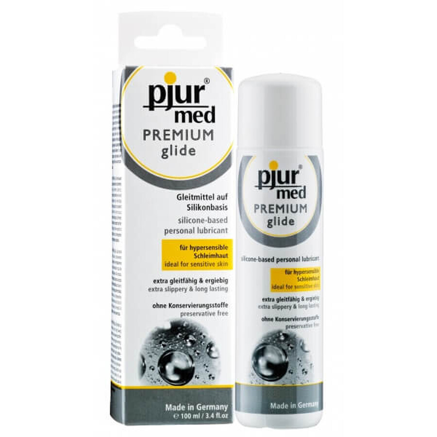 Pjur el for body care and erotic play based on silicone, 100ml