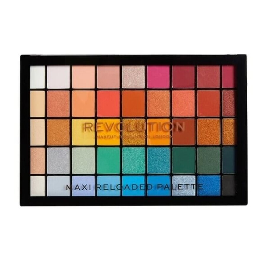 Makeup Revolution Maxi Reloaded Big Shot Paletă de umbre, 60.75g